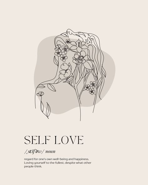 Self Love Definition, Definition Of Self, Self Love Tattoo, Definition Of Love, Love Tattoos, Self Love, Love You, Tattoos