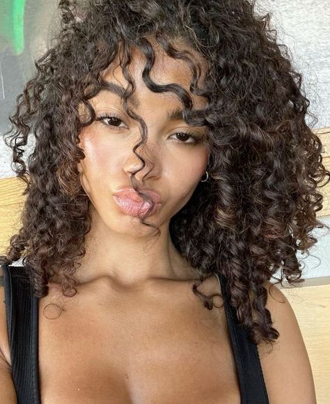 Mrs Bella, Mixed Curly Hair, Beautiful Curly Hair, Hairdos For Curly Hair, Curly Hair Inspiration, November 3, Curly Hair Tips, Dream Hair, Curly Girl