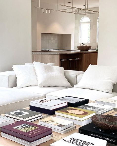 Interior Design by Briggs Edward Solomon | Instagram post from Briggs Edward Solomon (@briggsedwardsolomoninc) Rh Living Room, Briggs Edward Solomon, Coffee Table Book Layout, Spanish Modern, London Living, Coffee Table Book, Book Layout, Living Room Paint, Mid Century House