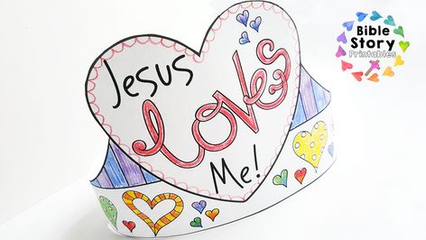 sabbath school craft young children Toddler Bible Crafts, Jesus Preschool, Valentines Day Crafts For Kids, Sunday School Valentines, Toddler Bible, Bible Crafts Sunday School, Jesus Crafts, February Crafts, Bible Resources