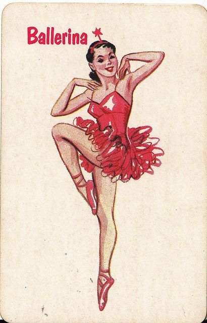 vintage Old Maid Card Game Circus Ballerina, Victorian Ballerina, Vintage Ballet Art, Vintage Ballerina Illustration, Vintage Ballet Illustration, 1800s Ballerina, Ballet Illustration, Vintage Ballerina, Ballet Posters