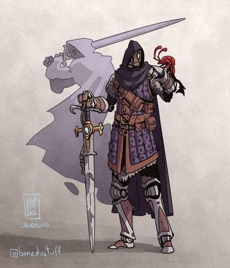 Bone Character Design, Warforged Wizard, Dnd Knight, Wizard Knight, Echo Knight, Bone Dust, Wizard Art, Digital Art Character Design, Warrior Character