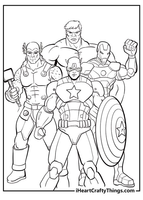 Avengers Coloring Pages Marvel Avengers Coloring Pages, Coloring Pages Superhero, Superhero Coloring Sheets, Marvel Colouring In Pages, Super Hero Coloring Pages Free Printable, Boys Colouring Pages, Avengers Coloring Pages Free Printable, Coloring Superhero, Boy Coloring Sheets