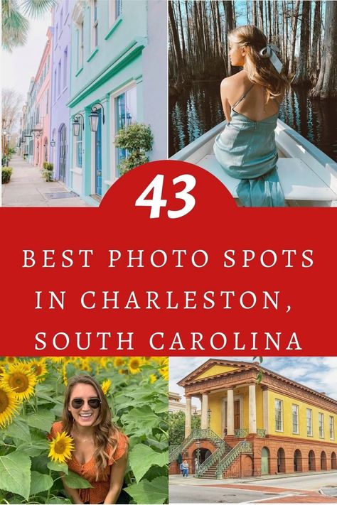 Charleston Tours, Visit South Carolina, South Carolina Travel, Usa Destinations, North America Travel Destinations, Rainbow Row, Instagram Guide, Myrtle Beach South Carolina, Birthday Trip