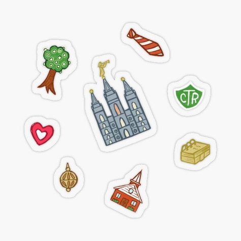 Lds Stickers, Enamel Pins