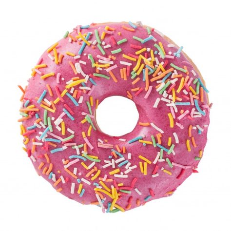 Donut Photos, Donut With Sprinkles, Pink Donut, Pink Donuts, Sweet Bakery, Video Pink, File Free, Top View, Clip Ins