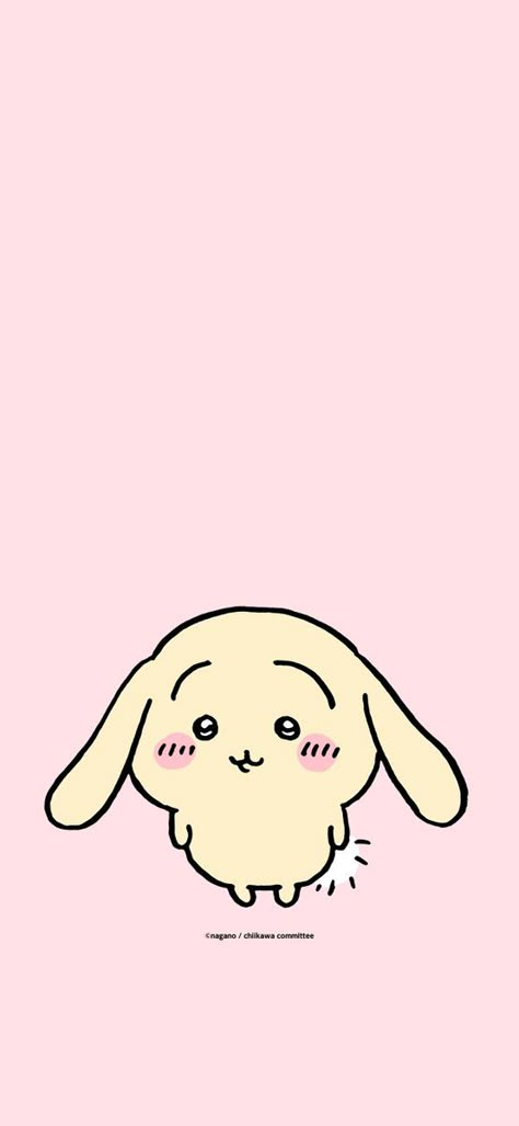 Usagi Wallpaper, Cute Rabbit Wallpaper, Chiikawa Usagi, Rabbit Wallpaper, Iphone Wallpaper Ideas, Wallpaper 2024, Wallpapers Phone, Cute Poster, Cute Rabbit