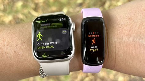 I walked 6,000 steps with the Apple Watch 8 and Fitbit Inspire 3 — here’s which was more accurate | Tom's Guide Fitbit Inspire 3, Apple Watch Styling, Fitbit Aesthetic, Apple Watch Ideas, Apple Watch Inspiration, Step Counter App, Apple Watch Workout, Apple Watch Style, Apple Watch Aluminum