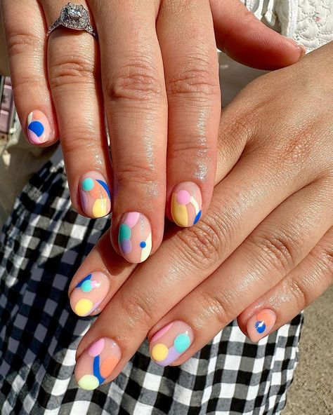 Summery abstracts inspired by the Queen @nails.bab 🩷 #biabnails #abstractnails #summernails #festivalnails #manchesternails #showscratch… | Instagram Abstract Nails, Queen Nails, Festival Nails, Nail Pro, The Queen, Summer Nails, Nail Inspo, Queen, Festival