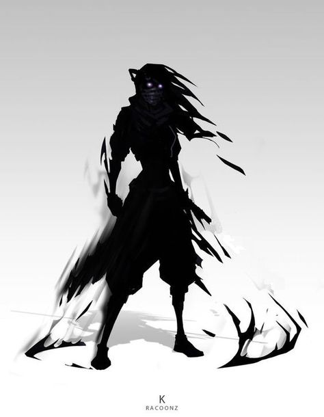 Shadow Humanoid, Shadow Person Character Design, Shadow Bending, Wraith Character Design, Shadow Fantasy Art, Art Shadow, Shadow Sorcerer Character Art, Shadow Creature Art, Dnd Shadow