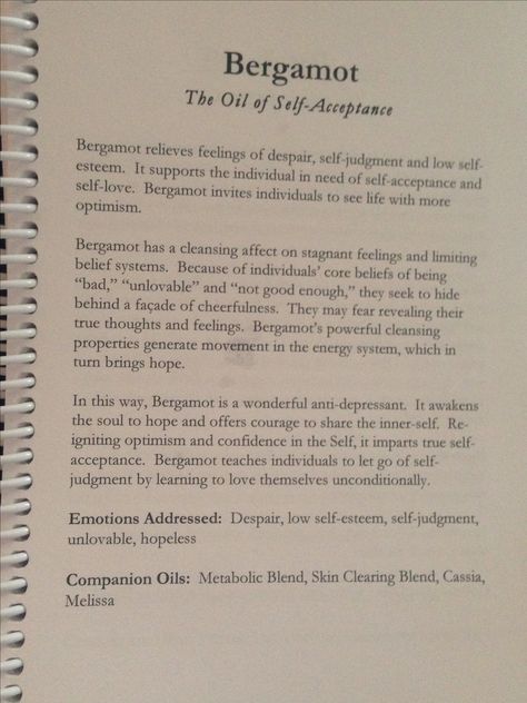 Bergamot essential oil for low self esteem, self judgement, feelings of hopelessness   Mydoterra.com/elizabethcano Bergamot Witchcraft, Bergamot Spiritual Meaning, Bergamot Magical Properties, Bergamot Essential Oil Benefits, Bergamot Benefits, Bergamot Essential Oil Uses, Self Judgement, Self Esteem Boosters, Essential Oils Properties