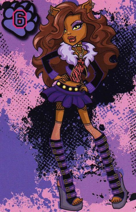 High Iphone Wallpaper, Monster High Printables, Monster High Ghouls Rule, Howleen Wolf, Wolf Poster, Arte Monster High, Monster High Pictures, Clawdeen Wolf, Monster Prom