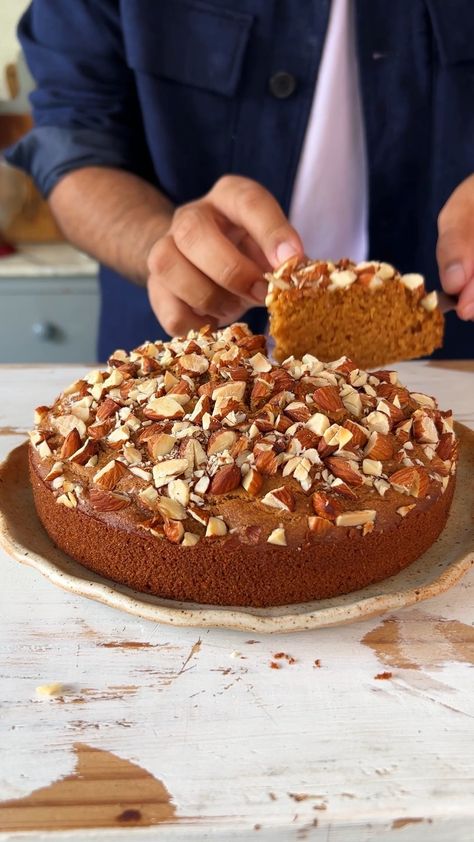 Bake With Shivesh - Atta Jaggery Cake Jaggery Cake, Bake With Shivesh, Curd Cake, Jaggery Powder, Cup Of Milk, Diwali Food, The Search, Cake Desserts, Diwali