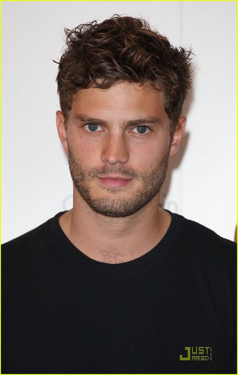 Jamie Dornan: 9 Countries, 9 Men, 1 Winner Christian Grey Jamie Dornan, Jaime Dornan, Hair Replacement Systems, Liam Hemsworth, Christian Grey, Michael Fassbender, Fifty Shades Of Grey, Dakota Johnson, Jamie Dornan