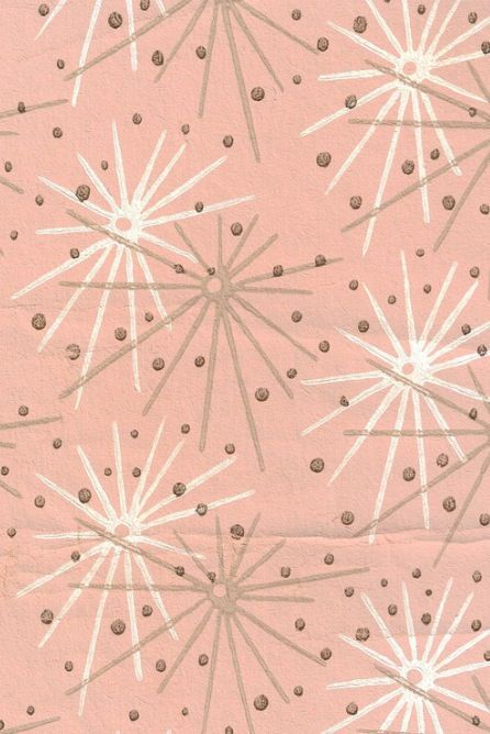 vintage wallpaper | pink-starburst Have been trying to find modern version but have failed Starburst Wallpaper, 50s Wallpaper, 1950s Wallpaper, Pink Starburst, Wallpaper Computer, 4 Wallpaper, Color Palette Pink, Wallpaper Pink, Trendy Flowers