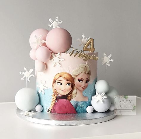 Anna Frozen Cake, Anna Birthday Cake, Frozen 3rd Birthday, Elsa Birthday Cake, Pastel Frozen, Frozen Birthday Party Cake, Frozen Themed Birthday Cake, Elsa Cake Frozen, Elsa Cakes