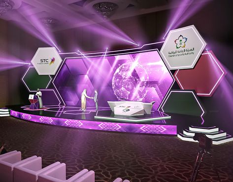 Stage Lighting Design, Event Booth Design, Global Summit, Science Week, Event Booth, Lemon Art, Design Proposal, Stage Set Design, Church Stage Design