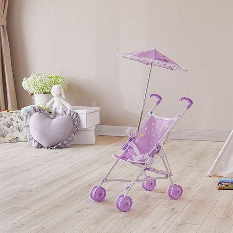 Olivia's Little World Baby Doll Stroller Pushchair & Parasol ~ Purple With the lavender baby stroller with parasol they can be transported to their favourite locations in ultimate comfort & style, all while staying out of the harmful sun’s rays. The stroller is lavender in colour with white stars aligning the product. It is easy to push and sturdy enough for many hours of play and memories to be made. £29.99 FREE UK MAINLAND DELIVERY 🎁 SHOP HERE 👇 https://bit.ly/3PvgHR1 Purple Seat Covers, Baby Doll Strollers, Doll Stroller, Felt Basket, Pram Stroller, Baby Doll Accessories, Dolls Prams, Stroller Toys, Twinkle Star