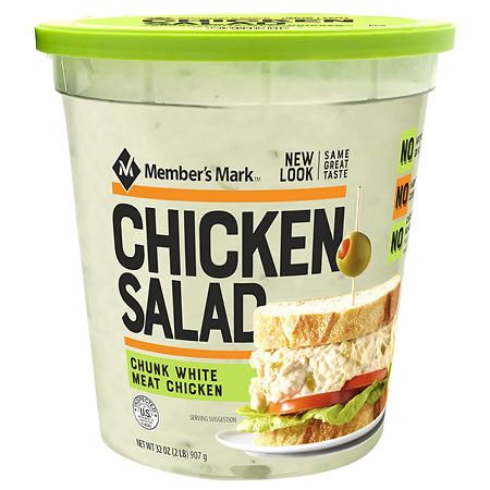 Member's Mark Chicken Salad (2 lbs.) - Sam's Club Canned Chicken Salad Recipe, Delicious Chicken Salad, Bbq Sides, Roast Turkey Breast, Side Dishes For Bbq, Chicken Salad Recipe, Sweet Ideas, Chicken Salad Sandwich, Potato Sides