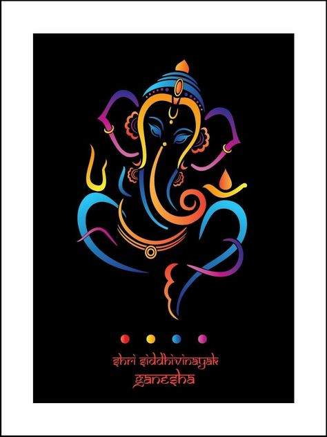 Ganesha Wallpaper, Arte Ganesha, Ganpati Bappa Wallpapers, Ganesha Drawing, Yoga Time, Energy Meditation, Lord Murugan Wallpapers, Ganesh Wallpaper, Black Paper Drawing