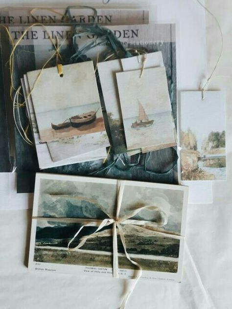 Artist Packaging, Postcards Aesthetic, Postcard Packaging, Cottage By The Sea, Seaside Cottage, Beach Cottages, Narnia, Art Plastique, Memory Lane