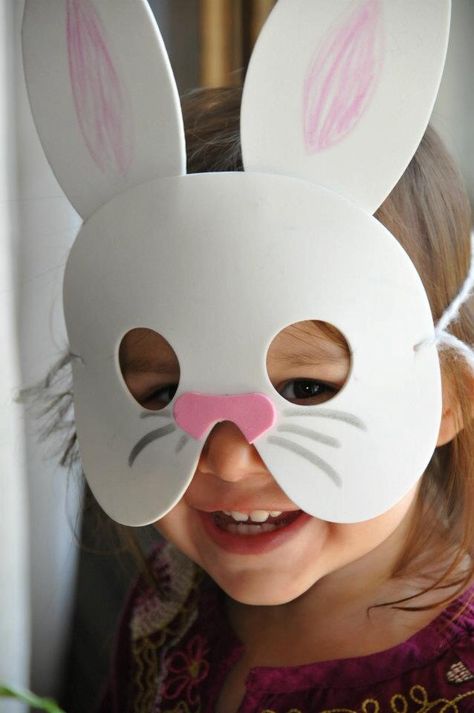 Craft For Children, Easter Arts And Crafts, Rabbit Crafts, Headband Crafts, Easter Bunny Crafts, Hand Crafts For Kids, Animal Crafts For Kids, Easter Craft