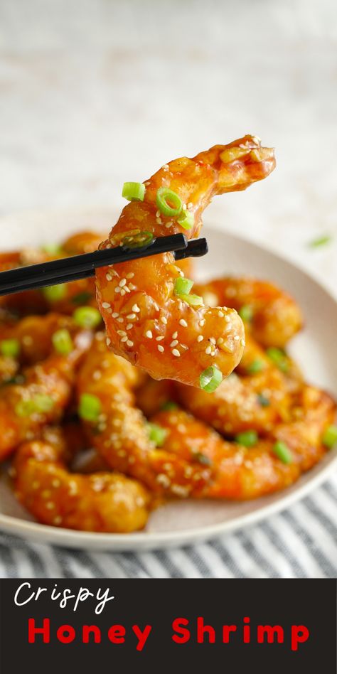 Honey Sauce For Shrimp, Honey Prawns Chinese, Crispy Honey Garlic Shrimp, Prawn Recipes Chinese Style, Asian Style Shrimp, Tiger Shrimp Recipes Dinners, Crispy Shrimp Recipes, Honey Shrimp Recipes, Asian Prawns Recipe