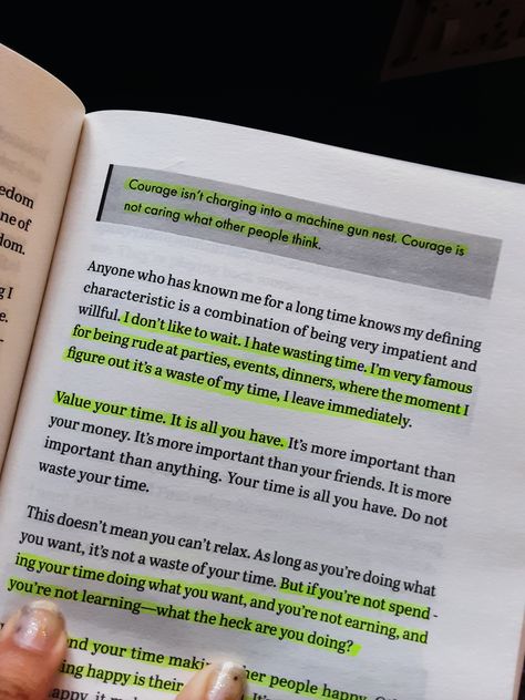 Book quotes. Book highlights. The Almanack Of Naval Ravikant. One of the most influential and beneficial books ever. A guide to wealth and happiness. #life #lifequotes #books #bookquotes #booklovers #bookworms #highlights #wealth #happiness #success #dreams #happylife #wealthylife #successfullife #courage #time The Almanack Of Naval Ravikant, Naval Ravikant, Books To Read Nonfiction, Quotes Book, Read List, Dear Self Quotes, Dear Self, Top Books To Read, Top Books