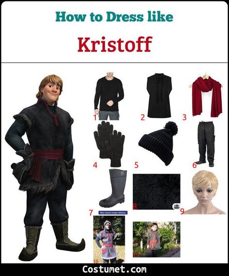 Christoff Frozen Costume Diy, Kristoff Frozen Costume, Frozen Costume Diy, Sven Costume, Kristoff Costume, Frozen Halloween Costumes, Adult Costumes Diy, Dad Costume, Kristoff Frozen