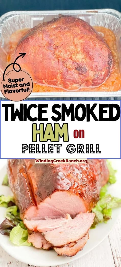 Looking for the perfect recipe for smoked ham on Pit Boss? Look no further than this twice-smoked ham on Pit Boss pellet grill! This recipe makes a juicy pellet grill twice smoked ham on a Pit Boss pellet grill, infusing it with the perfect blend of smoky flavor and mouthwatering tenderness. Whether you prefer a bone-in or boneless ham, this Pit Boss double smoked ham recipe is perfect! So break out your grill and get ready to savor every bite of this delectable twice smoked ham on pellet grill! Ham On Pellet Grill, Smoked Easter Ham, Boneless Ham Recipe, Pit Boss Pellet Grill Recipes, Recipes With Cooked Ham, Double Smoked Ham, Boneless Ham, Smoked Ham Recipe, Pit Boss Pellet Grill