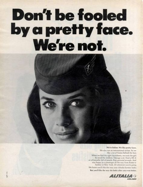 The Air Stewardess in Advertising 1934-1989 - Flashbak Air Hostess Uniform, Vintage Airline Ads, Air Stewardess, Vintage Airline Posters, Flight Patterns, Vintage Airline, Swinging 60s, Flight Attendant Life, Air Hostess