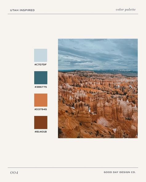 Color palettes inspired by the Utah desert! The southwest is such a vibe 🌵🏜️⛰️ Vintage Desert Color Palette, Zion Color Palette, Utah Color Palette, Desert Color Scheme, Desert Palette, Southwest Color Palette, Southwestern Color Palette, Desert Color Palette, Southwestern Colors