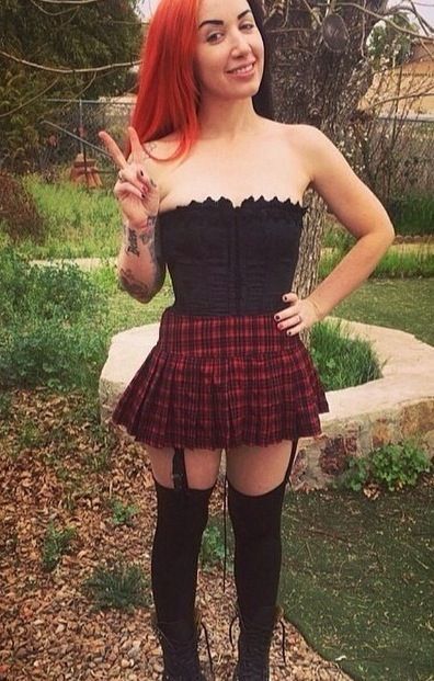 Korn Lyrics, Trashy Women, Rocker Fashion, Ash Costello, Ashley Costello, Emo Things, Heavy Metal Girl, Trad Goth, Cyberpunk Girl