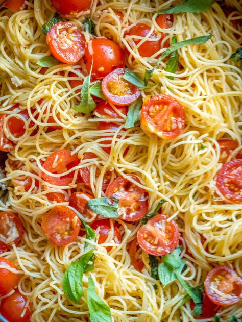 Ina Garten Pasta Salad, Summer Garden Pasta, Summer Pasta Dishes, Garden Pasta, Cherry Tomato Pasta, Ina Garten Recipes, French 75, Summer Pasta Salad, 12 Tomatoes