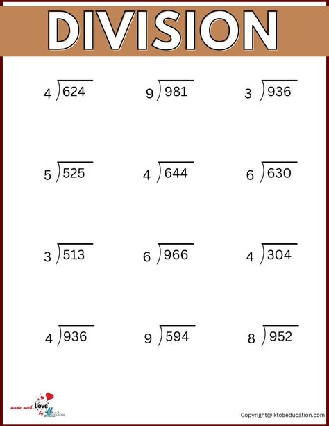 3rd Grade Division Worksheet For Online Practice | FREE Division Sums Grade 4, Maths Worksheet For Class 3 Division, 5 Class Maths Worksheet, Division For 4th Grade, Worksheet For Grade 3 Mathematics, Division For Grade 3 Worksheet, Worksheet For Grade 3 Maths, Class 3rd Math Worksheet, Division Activity 3rd Grade