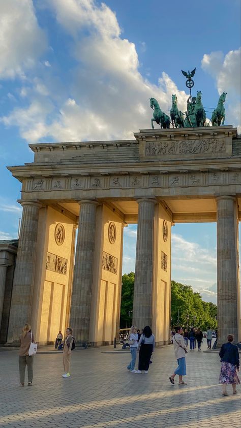 Berlin Brandenburg Gate, German Aesthetic, Berlin Germany Travel, Berlin Winter, Germany Aesthetic, Berlin Aesthetic, Germany Berlin, Brandenburg Gate, Vacation Mode