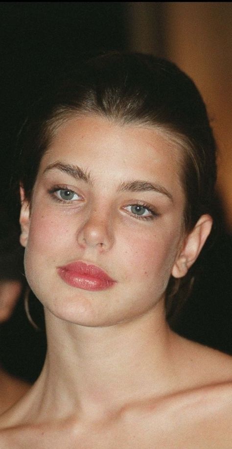 Young Charlotte Casiraghi (629 x 1024) #dress #offtheshoulderdress #15yo #2002 #hair #eyebrows Princess Charlotte Of Monaco, Rectangle Face Shape, Rectangle Face, Monaco Princess, Caroline Of Monaco, Celebrity Look Alike, Charlotte Casiraghi, Princess Grace, Princess Charlotte