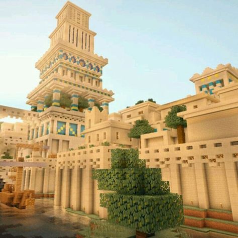 Minecraft Palace, Minecraft Temple, Villa Minecraft, Minecraft Kingdom, Mine Minecraft, Minecraft Images, Minecraft Houses Blueprints, Minecraft Castle, Stunning Architecture