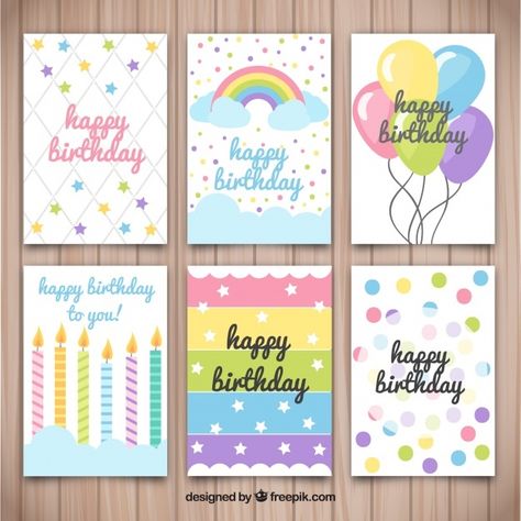 Hanging Paper Craft, Wall Hanging Paper Craft, Craft For Home Decoration, Happy Birthday Tag, Magic Birthday, Birthday Card Ideas, Nice Designs, Creative Birthday Cards, Watercolor Birthday Cards