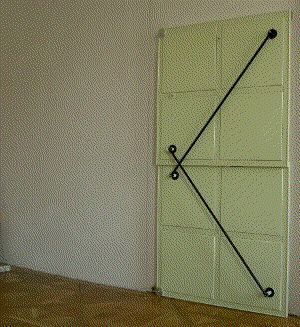 cool door Cool Doors, Door Designs, Folding Doors, Apartment Therapy, Carpentry, Door Design, Barn Door, Industrial Design, The Wall