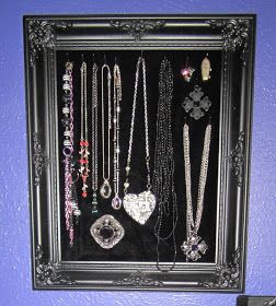 Goth It Yourself, Jewerly Display, Goth Bedroom, Jewerly Displays, Diy Jewelry Display, Jewelry Box Diy, Decor Ikea, Jewelry Displays, Goth Home