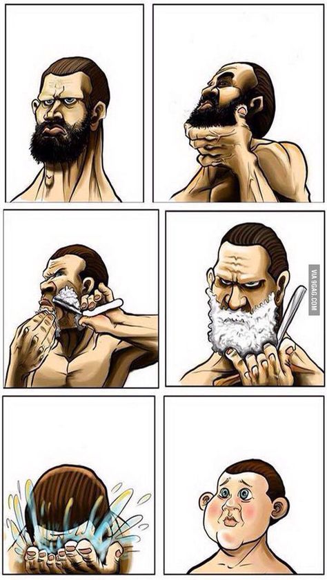 Your barber is a man you should trust Everytime! #barber #hair Wojskowy Humor, Beard Quotes, Beard Humor, Shaving Beard, Beard Life, Mens Shaving, Beard Care, E Card, Hair And Beard Styles