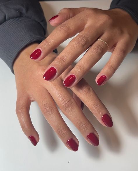 Bio Sculpture Nails, Night At The Opera, A Night At The Opera, Red Acrylic Nails, Simple Acrylic Nails, Neutral Nails, Minimalist Nails, The Opera, Chic Nails