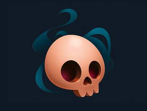 Skull 2d fire art magic smoke skull gameplay icon ui game Skull Character, Stylized Skull, Skull Game, Icon Ui, Skull Icon, Cartoon Skull, Cartoon Movie Characters, Ui Game, Retro Gaming Art