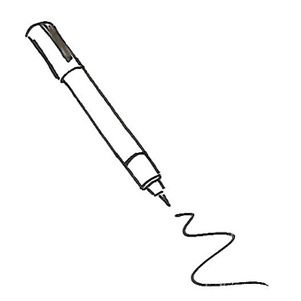 pen-draw-small | Flickr - Photo Sharing! Ballpen Drawing Easy, Pen Drawing Simple, Drawing Ballpen, Ballpen Drawing, Ballpoint Pen Drawing, Cartoon Disney, Anime Cartoon, Naruto Anime, Pen Drawing