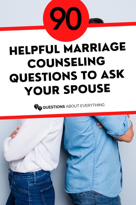 These marriage counseling questions are what you should ask each other if you feel you're going through a bad patch. Premarital Counseling Questions, Couples Therapy Exercises, Counseling Questions, Questions To Ask Your Spouse, Intimate Questions For Couples, Marriage Counseling Questions, Couple Therapy, Divorce Counseling, Therapy Questions