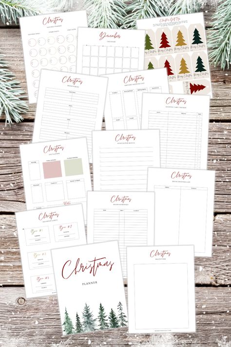 Christmas Gift Planner Printable Free, Free Christmas Planner Printables, Holiday Planner Printables Free, Christmas Budget Printable, Christmas Planner Printables Free, Free Printable Christmas Planner, Holiday Planner Printables, Christmas Planner Free, Christmas Planning Printables