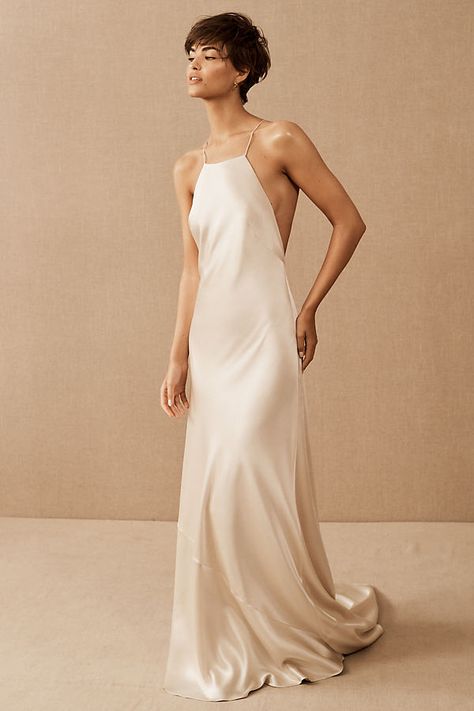 Willoby Wedding Dress, Watters Wedding Dress Garance, Willowby By Watters, Slip Wedding Dress, By Watters, Modern Bride, Bridal Outfits, A Romantic, Satin Dresses