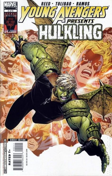 Young Avengers Presents #2 Hulkling Marvel, Joe Quesada, Jim Cheung, Teddy Altman, Marvel Young Avengers, Avengers Comics, Young Avengers, New Avengers, Hulk Marvel