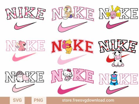 Free Nike Svg Files For Cricut, Nike Sublimation Design, Nike Svg File Free, Nike Design Logo, Svg Free Files For Cricut Shirts, Nike Sublimation, Sublimation Designs Free, Nike Logo Svg, Pink Nike Logo